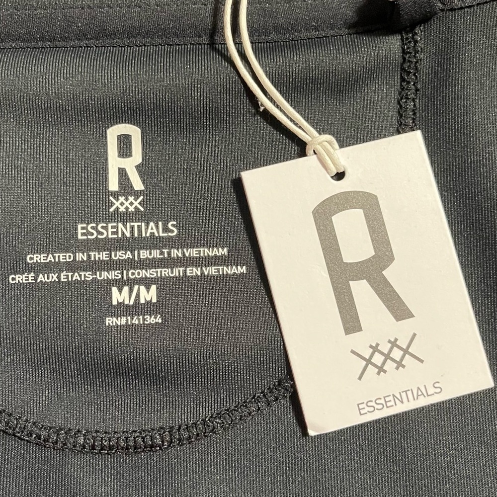 Rhône Essentials Training Hoodie Men’s Medium Black Athleisure Streetwear NWT - Picture 5 of 8